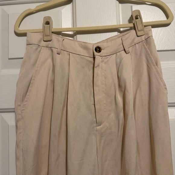 Reformation Mason Pants in Oyster - 6 Petites 6P - Picture 4 of 8